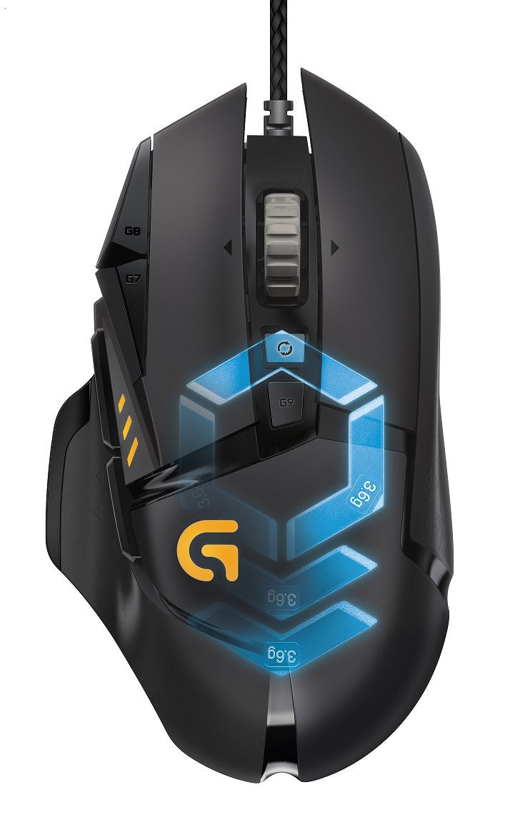 G502 Proteus Spectrum RGB可調校遊戲滑鼠，融合外型與性能的完美搭配