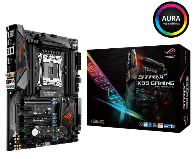 STRIX_X99 GAMING_3Dbox+MB with Aura