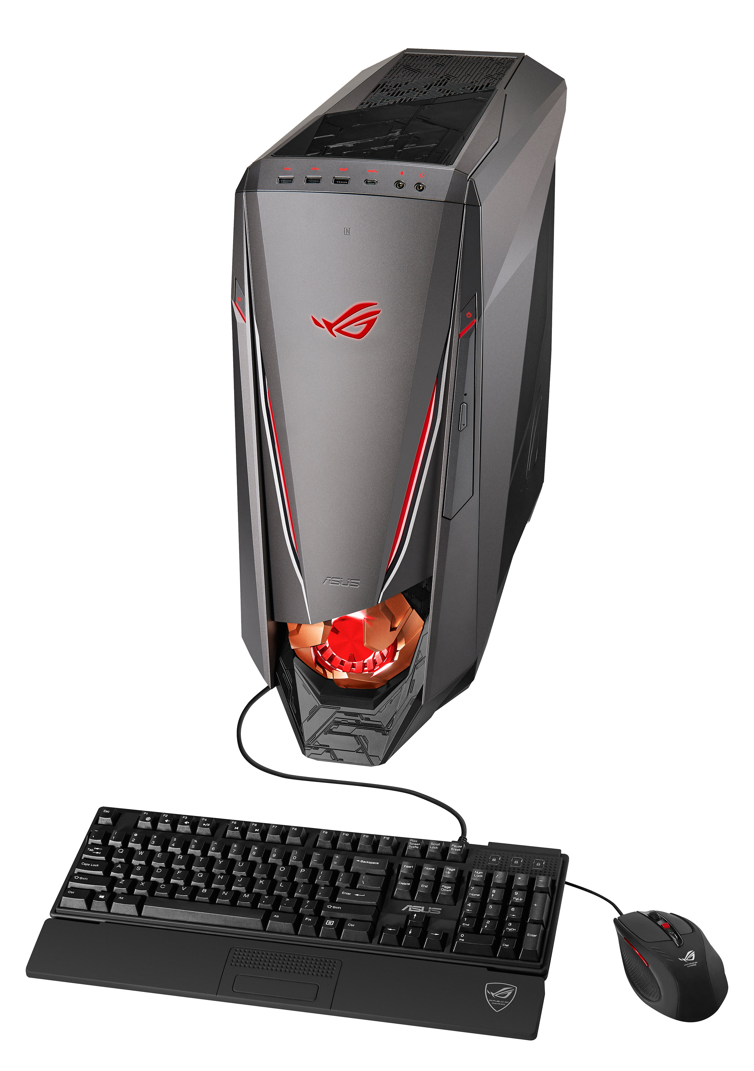 ROG GT51電競桌機採用多重區域冷卻系統，可降低系統內部溫度多達31%，玩家即使進行馬拉松式遊戲對戰，亦可享有高度穩定，輕鬆出擊致勝！