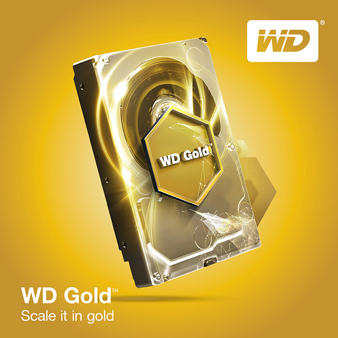 Western Digital宣布旗下WD Gold資料中心硬碟推出全新10TB高容量規格