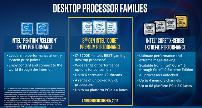 Intel 第八代CPU上市在即換機前你一定要知道的八件事情- 電腦DIY