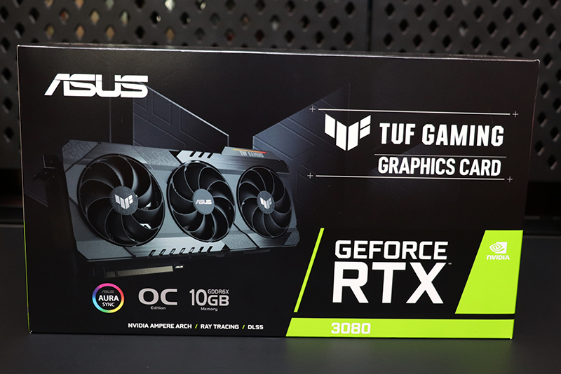 效能大躍進！ASUS TUF RTX3080 O10G GAMING 超頻版顯示卡開箱＋效能